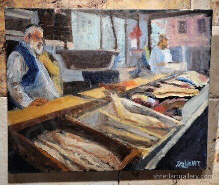 Fisherman by Ely Frucht