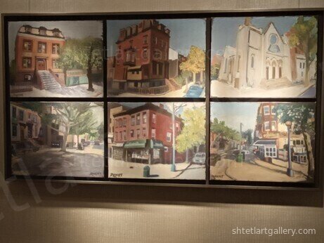 The Williamsburg collage by Ely Frucht